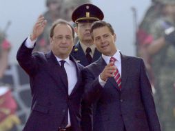 El presidente de Francia, Francois Hollande, está en una gira oficial a México. AFP /