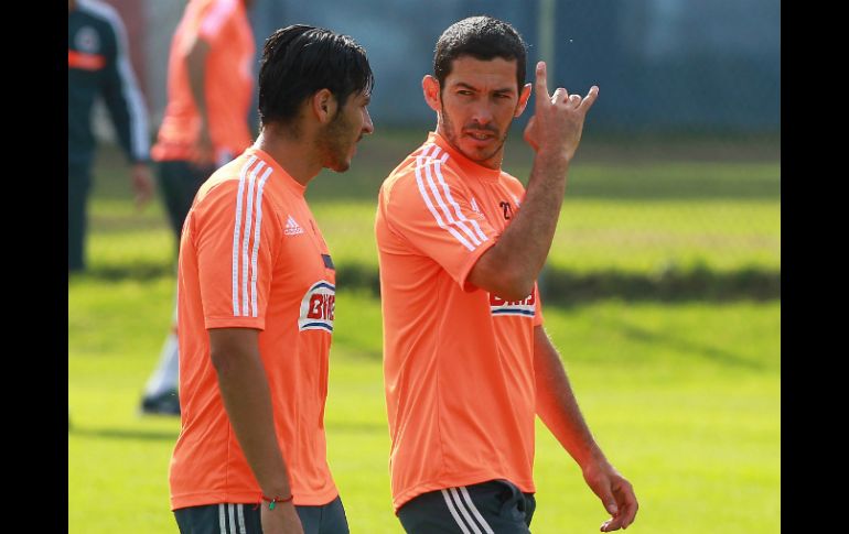 Israel Castro, centrocampista del Guadalajara. ARCHIVO /