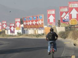 Hasta las 10:00 horas el reporte de la estación Santa Fe, concretaba un total de 109 puntos IMECA; sigue precontingencia. ARCHIVO /