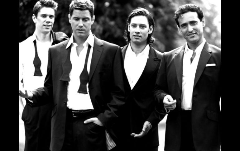 El cuarteto de ópera-pop, Il Divo recreará comedias musicales de Broadway. ARCHIVO /