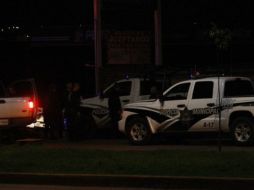 El auto de los tiradores es abandonado a menos de cinco kilómetros de los hechos. ARCHIVO /