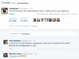 La dirección de la empresa, reconoció en Twitter que estaba teniendo problemas técnicos. ESPECIAL /