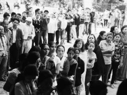DEMOCRACIA. Largas filas se verán durante los próximos días en todas las ciudad de India; 841 millones de indios decidirán dar un paso.  /
