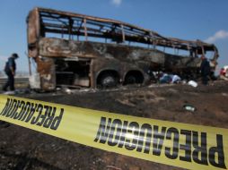 El trabajo de las autoridades se retrasó debido a las pocas condiciones de seguridad. AP /