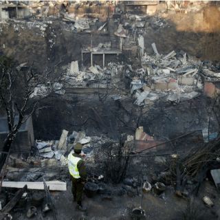 El peor incendio en la historia de Valparaíso: Bachelet
