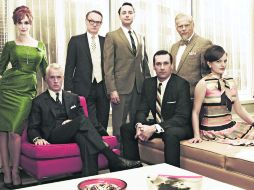 Adiós. El elenco de Mad Men se despide tras siete temporadas. EFE /