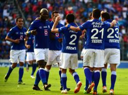 La Máquina marcha líder en la Liga y quiere ir al Mundial de Clubes. AFP /