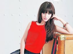 Feliz de estar en México. Zooey visitó el DF el pasado 10 y 11 de abril, con Tommy Hilfiger. TOMMY HILFIGER  /