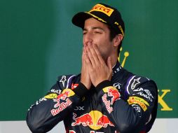 Este había sido el primer podio en la carrera de Daniel Ricciardo. ARCHIVO /