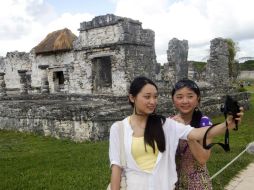 Los atractivos de México están siendo aprovechados por visitantes extranjeros. ARCHIVO /