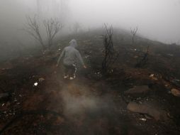 El siniestro afectó a varios cerros y dejó un saldo parcial de 15 muertos. AP /