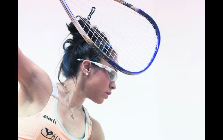 Asignatura pendiente. Paola Longoria busca que el COI reconozca a su disciplina dentro del programa olímpico. MEXSPORT /