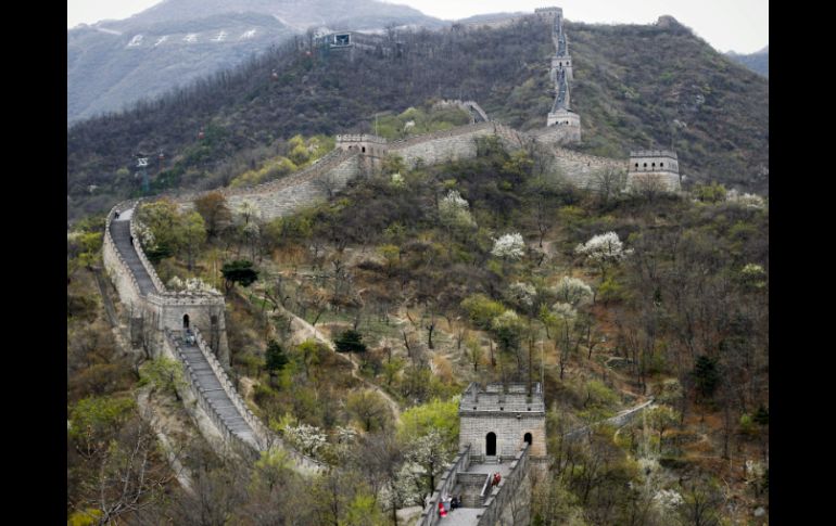 Los tramos, de unos 20 metros de longitud, se encontraron cerca de la localidad de Nanchangtan. ARCHIVO /