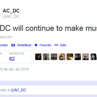 ACDC aclara que seguirá haciendo música