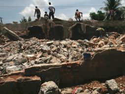 Los sismos dejaron dos muertos, 41 heridos y más de dos mil personas evacuadas. ARCHIVO /