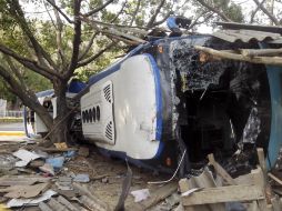 Autoridades trabajan para determinar las causas del accidente. EFE /