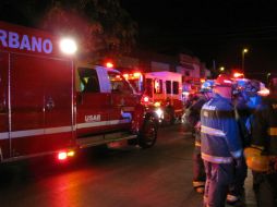 El incidente ocurrió en la avenida Javier Mina, casi al cruce con Arquímides.  /