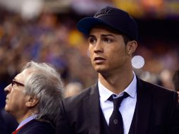 Cristiano Ronaldo no pudo estar presente en la final de la Copa del Rey. AP /