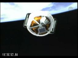 Imagen de la cápsula Dragon, proporcionado por la NASA. Foto: @ollinm. ESPECIAL /