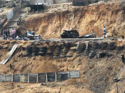La reconstrucción en Valparaíso sigue, después que dejará más de dos mil 900 casas destruidas. EFE /