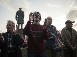 Los críticos dicen que Moscú está alentando los disturbios al este de Ucrania y que busca un pretexto para una incursión militar. EFE /