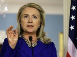 Son los números más bajos que ha obtenido Hillary en seis años. ARCHIVO /