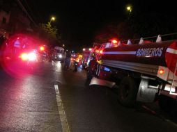 El incendio ocurrió en una finca en la colonia La Aurora, en Guadalajara. ARCHIVO /