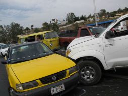 El hecho provocó tráfico moderado en los carriles de la calle Cihualpilli.  /