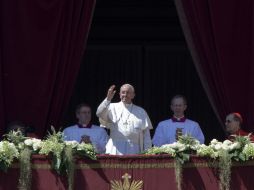 Con estas palabras, el Papa pone fin a las ceremonias de Semana Santa. AP /