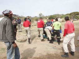 El cuerpo fue encontrado a cuatro metros de la orilla y a cinco de profundidad.  /
