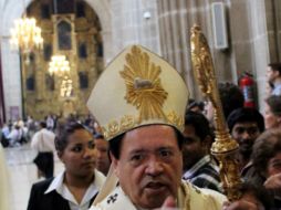 Norberto Rivera habló en la misa del Domingo de Resurección en referencia a las dudas del apóstol Tomás. SUN /