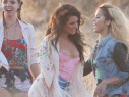 Lea filmaba el clip para su canción 'On My Way', cuando ocurrió el incidente. ESPECIAL /