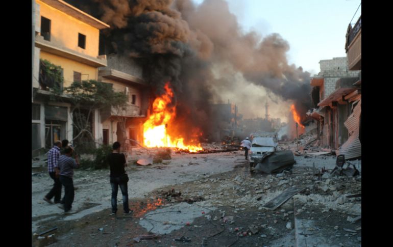 EU estudia las posibilidades de que el gobierno de Bashar al Asad sea el responsable del nuevo presunto ataque. ARCHIVO /