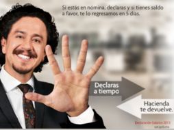 El SAT indica que devolverán a los contribuyentes con saldo a favor sus impuestos en cinco días. ESPECIAL /