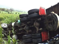 Según informes, el tráiler involucrado en el accidente abandonó la zona. ARCHIVO /