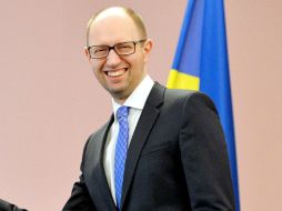 Yatsenyuk tendrá esta audiencia en medio de las tensiones que vive su país. AFP /
