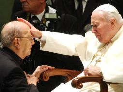 El caso de Marcial Maciel ha sido el centro de atención de diversos grupos contrarios al reconocimiento como santo de Juan Pablo II. ARCHIVO /