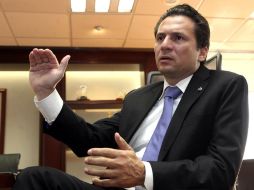 El director de Pemex, Emilio Lozoya Austin, es nombrado como ''Ejecutivo de Petróleo del año 2014'', por la firma Energy Intelligence. SUN /