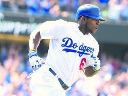 De migrante a estrella. Yasiel Puig tuvo que vivir en México antes de llegar a Estados Unidos como pelotero. AFP /