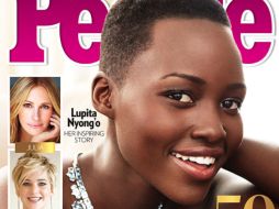 Nyong'o engalana la portada de la revista People. ESPECIAL /