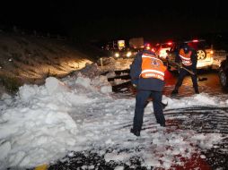 Las últimas granizadas han afectado vialidades y casas en la Ciudad de México. ARCHIVO /