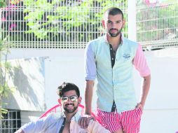 Los festejados. Mauricio y Fernando Castro Poil.  /