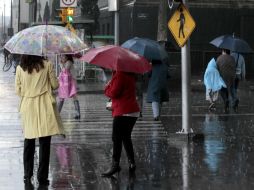En las entidades del sur y sureste del país se esperan chubascos con tormentas fuertes. ARCHIVO /