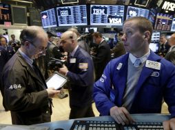 La jornada en Wall Street cierra marcada por una nueva tanda de resultados empresariales. AP /
