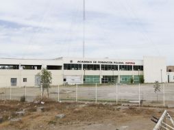 La academia de policía de Zapopan tiene algunas fisuras a causa del sismo.  /