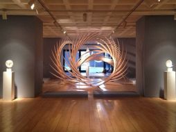 La exposición reúne pintura, alfarería y escultura. ESPECIAL /