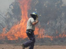 Incendios forestales en Jalisco. Hasta el 17 de abril registra dos mil 489 hectáreas incendiadas según la Comisión Nacional Forestal. ARCHIVO /