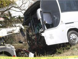 El accidente ocurrió a las 06:16 horas sobre la carretera federal Córdoba-Veracruz, en el kilómetro nueve. ARCHIVO /