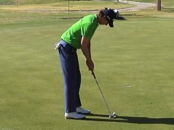 Ortiz tuvo una buena segunda ronda en el WNB Golf Classic. ESPECIAL /