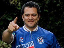 Carlos Hermosillo, ex jugador del Cruz Azul, visualiza el ''chance'' de los Cementeros de ganar la Clausura 2014. ARCHIVO /